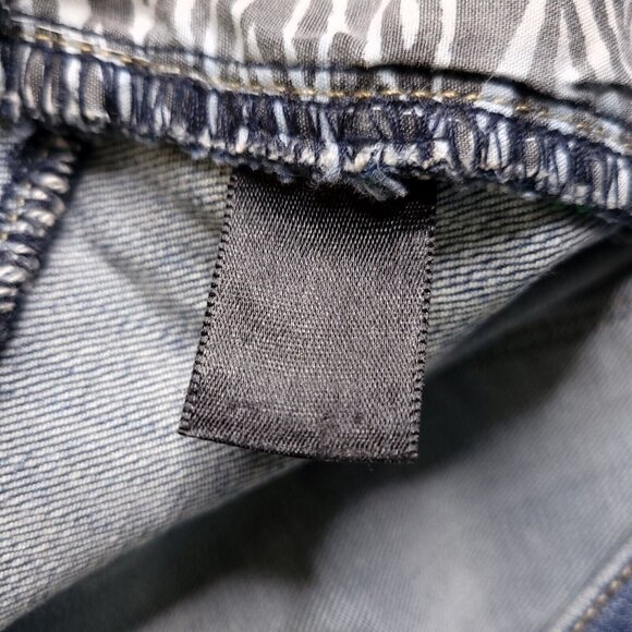 White House Black Market Womens Flare Leg Contour Jeans 14 Medium Wash Mid Rise - Picture 9 of 9